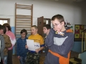 foto ze školního kola v přehazované, které... | Základní škola a Praktická škola Neratovice